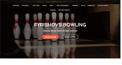 Desktop Screenshot of fyrishovsbowling.se