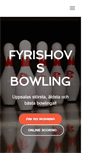 Mobile Screenshot of fyrishovsbowling.se